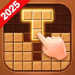 Значок Block Guru - Wood 3D Cube